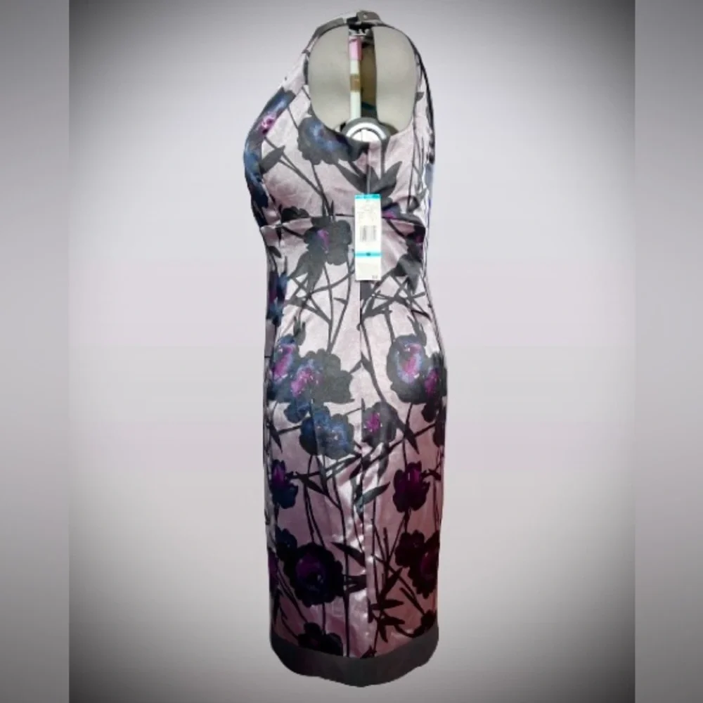 NWT, Jones wear, satin dress, sz 16 - Picture 2 of 4